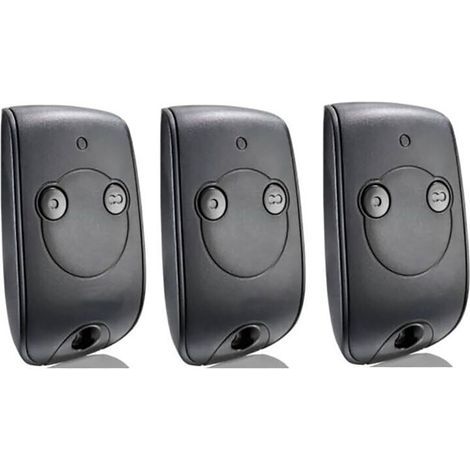 Kompatibel mit Somfy 1841026 - Keytis RTS 2-Kanal-Fernbedienung zur Steuerung von 2 RTS Tor- und Garagentorantrieben (3er-Pack) (1/5)