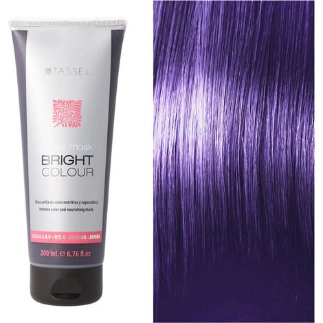 EUROSTIL BRIGHT COLOUR MASCARILLA CAPILAR COLOR VIOLETA 1UN