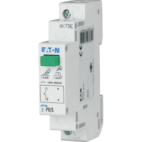Dispositivo de mando Eaton z-pul24/so 16A 24V montaje carril DIN