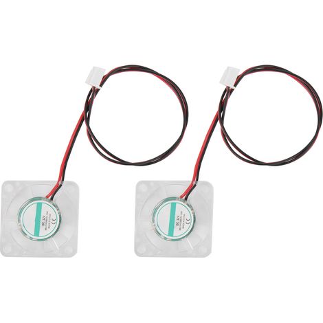 Ventilateur 3D 2 pièces pour hotend V6, refroidisseur transparent 30x10x12V, accessoire imprimante 3D industriel (1/5)