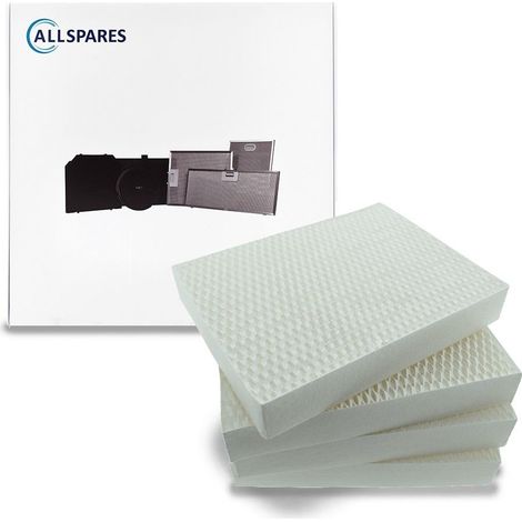 Filtro aria AllSpares (4 pezzi) per umidificatori adatto per Stadler Form Oskar / Karl (220x173x35mm) (1/5)