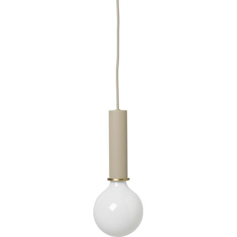 ferm-living Socket suspension beige élégante moderne