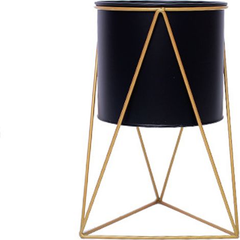 Irovami Support angle nordique fer forgé – triangulaire, salon, balcon, jardin (1/5)