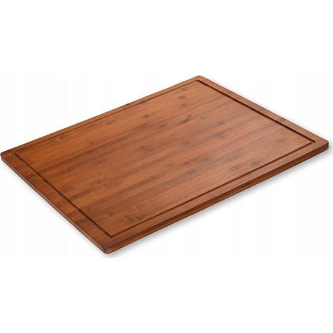 Kesper Tagliere in bambù finitura marrone 56x50x3 cm