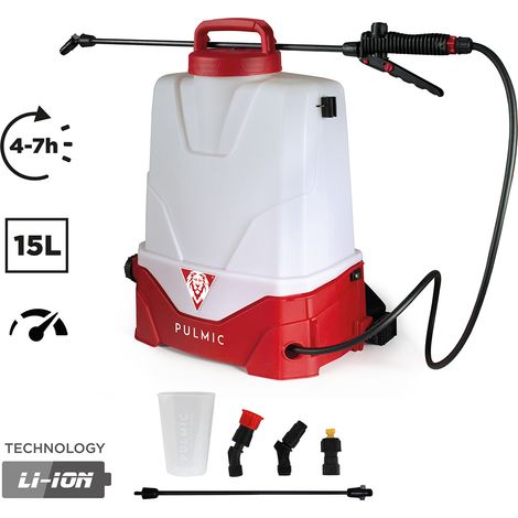 Pulverizador espalda electrico Pulmic Pegasus 15l KAMIKAZE (1/5)
