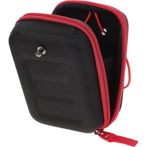 Sacoche antichoc pour télémètre de golf, petite sacoche de rangement noire et rouge (1/5)