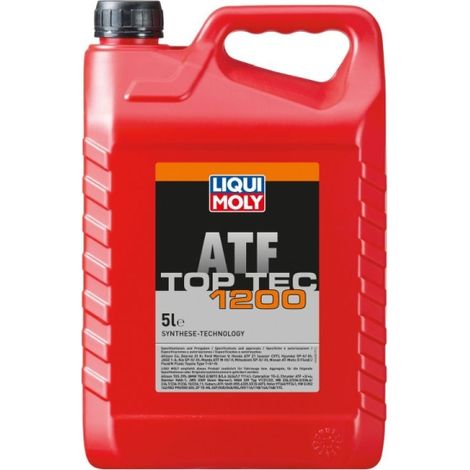 OLIO LIQUI MOLY LIQUI MOLY ATF TOP TEC 1200 5L / DEX III H / HONDA Z1 / SP-III / T-IV / BMW LT 71141 / VOLVO 97341 / G 055 025