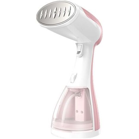 1500W (rose) Fer à repasser portable, Iron À Vapeur Électrique Tissu 300 Ml De Réservoir Machine Portable Manche Ergonomique Pour Vêtements pour la maison, le bureau ou les voyages (1/5)