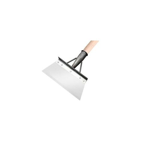 Pelle de nettoyage multifonctionnelle, pelle de jardinage en acier inoxydable, pelle de jardinage contre les mauvaises herbes et la mousse, pelle de grattoir de jardin d'aménagement paysager (30 cm) (1/5)