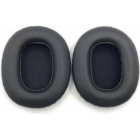 Ohrpolster aus Memory-Schaum für Denon AH-MM400 Kopfhörer, Ersatz-Ohrpolster, hochdichter Schaumstoff, schwarz, Premium-Komfort, Austauschset, audiophile Kopfhörer (1/5)