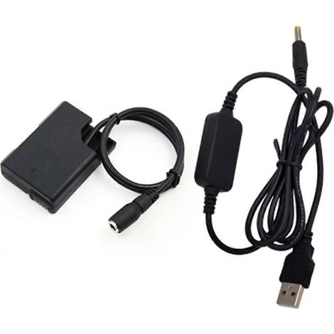 USB-Adapter-Ladekabel EN-EL14 Dummy-Batterie