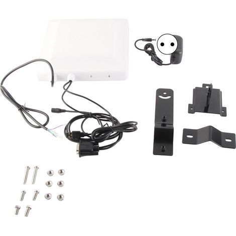 Lecteur RFID UHF longue portée étanche 110‑240V pour système de parking et contrôle d'accès