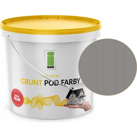 Apprêt silicone pour peinture de façade gris foncé, nuance de gris 10 L (1/5)