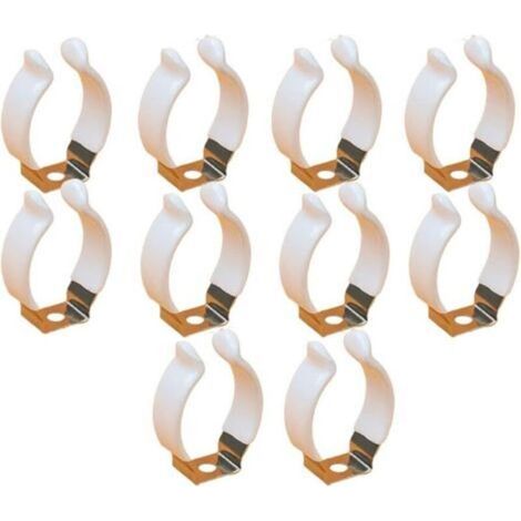 U Tube Pince, 10 Pièce Acier Inoxydable U Tube Pince, Collier Serrage, Acier Inoxydable Collier de Serrag, Peut Etre Utilisé pour Renforcer les Outils et Les Tuyaux pour Eviter L'affaissement (1/5)
