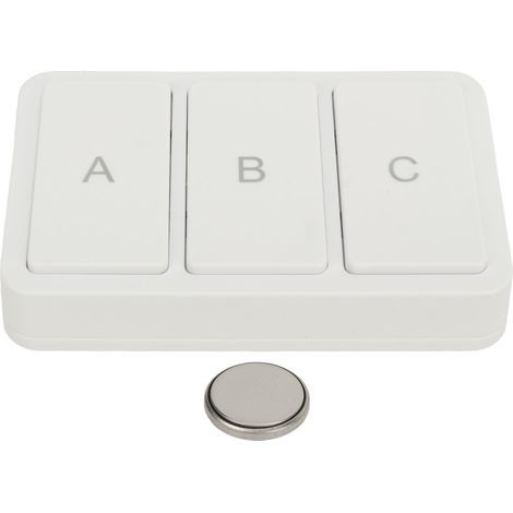 Intelligente Szenentaste, 3-Tasten-Funkfernbedienungsschalter für ZigBee für Zuhause (1/5)