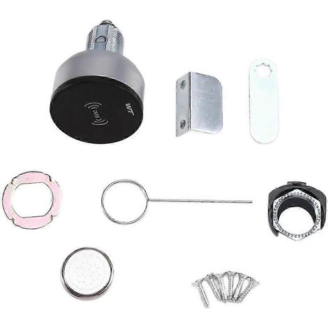 Serrure électronique à carte à puce pour tiroir de bureau, classeurs à trois sections, armoires, boîtes aux lettres et usage domestique, serrure à double porte, 30 mm. (1/5)