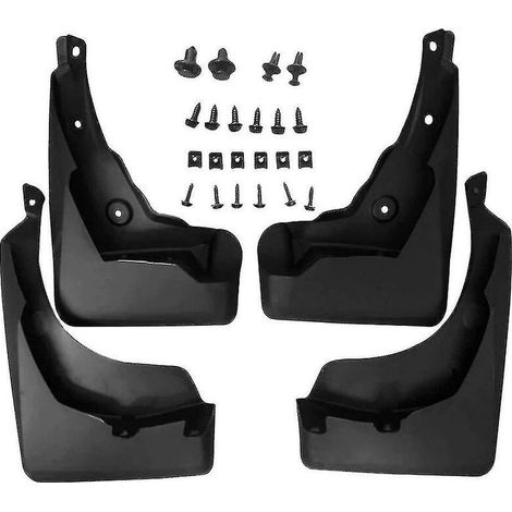 Compatible avec Toyota Rav4 2019-2022 (ensemble de 4 pièces) garde-boue avant et arrière