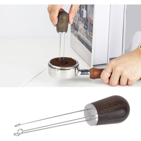Distributeur de café en poudre à aiguille en acier inoxydable Chacate Preto (1/5)