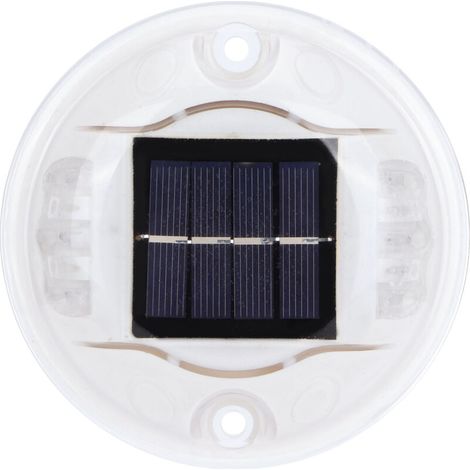 Lampe solaire à LED ronde IP68, étanche, à Induction, pour jardin, paysage, allée, allée (1/5)