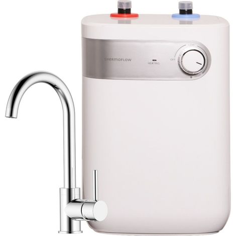 Boiler Warmwasserspeicher 5 L Untertisch steckerfertig mit Armatur Thermoflow