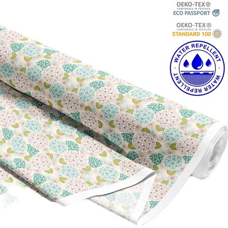 TESSUTI DECORATIVI PER ESTERNI OXFORD - Motivo Dente di Leone Pastello I DR201 (1/5)