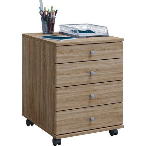 Tiroir chariot en bois Lona 50 cm 57x42x50 - VCM (1/4)