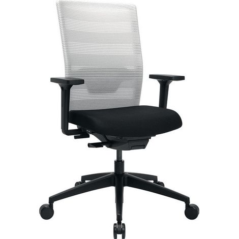 Silla giratoria de oficina AirWork con reposabrazos mecanismo (1/5)