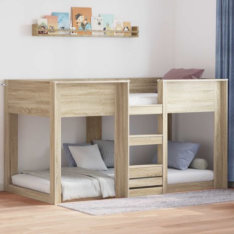Cama Litera para Niños Roble 80 x 200 cm (1/5)