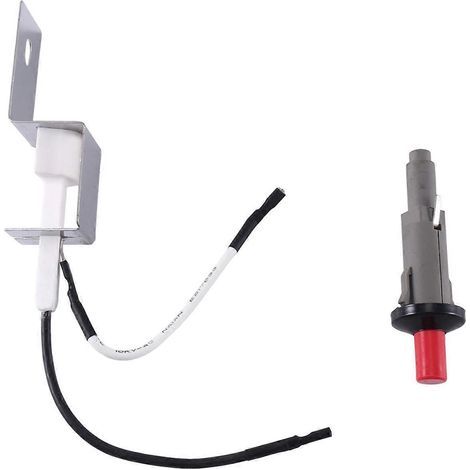 Kit d'allumeur de remplacement pour grilles 80462 compatible avec l'allumeur à bouton-poussoir Q100 Q200 (1/5)