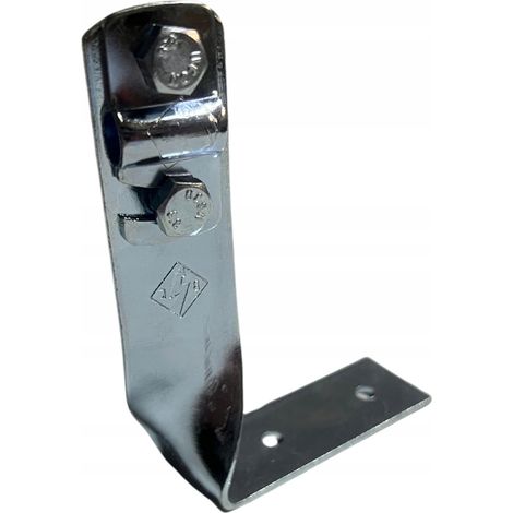 Staffa angolare di protezione contro i fulmini per tetto H-70mm. ZS ritorto (1/3)