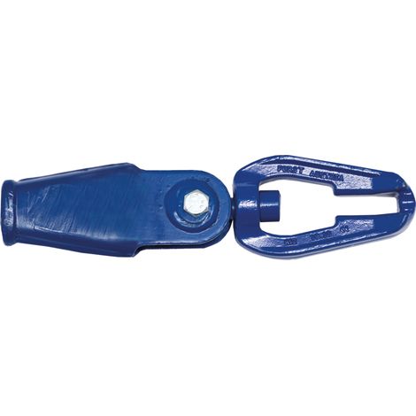 Estremità della fune con fermo girevole 8 mm 120 kN