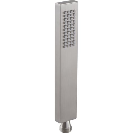 Milano Hunston Square Hand Shower Handset - Brushed Nickel (1/4)