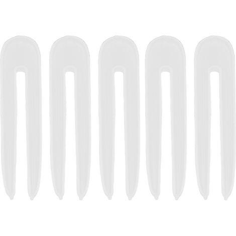 5pcs Hairpin Silicone Mold Easy Demoulding Elastic DIY Retro Classic Hairpin Glue Silicone Mold (1/5)