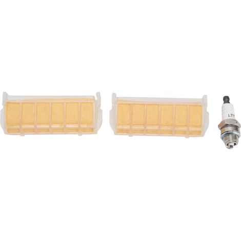 Filtre à air 1123 120 1613 pour tronçonneuse MS210 MS230 MS250 021 023 025 avec bougie d'allumage, pièce de rechange (1/5)