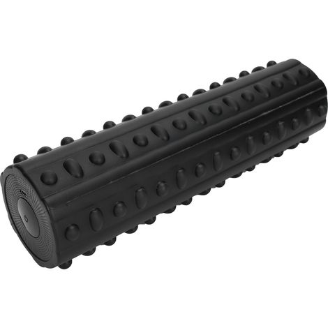 Rouleau de yoga électrique en PU pour détendre les muscles et sculpter les jambes, avec vibrations et masseur. (1/5)