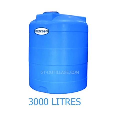 Cuve de stockage d'eau 3000 litres Renson (1/2)
