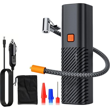 Gonfleur de Pneu de Voiture, Pompe à air puissante, compresseur de Roue de Voiture pour Conduite, Trajet, vélo, véhicule, Camion, Moto, SUV, Voyage en Plein air (1/5)