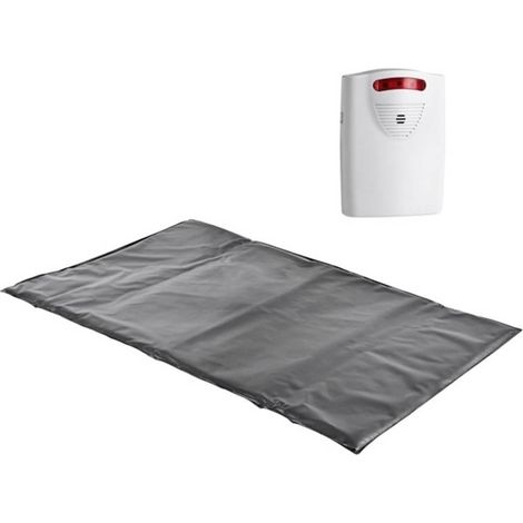 Pentatech TMF01 Alfombra de Contacto Alarma Negro Inalámbrico