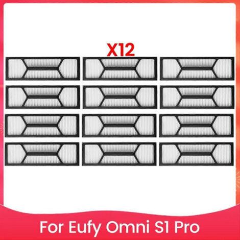 Juego de 12 filtros para aspiradora Eufy Omni S1 Pro - Repuestos (1/5)