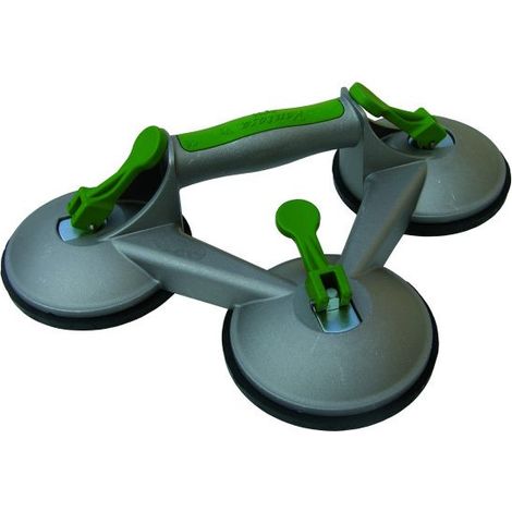 GHELFI 90/3 VENTOSA PROFESSIONALE IN ALLUMINIO 3 IMPRONTE 100 kg (1/3)
