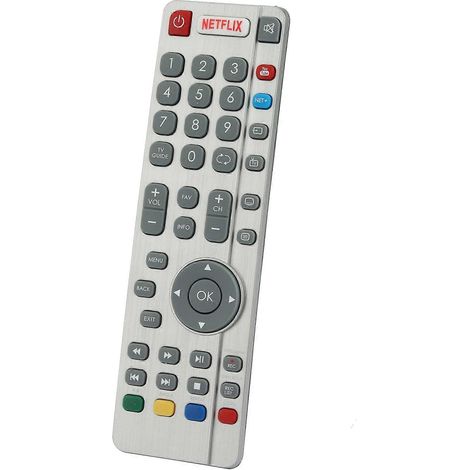 Télécommande RF SHWRMC0116 pour téléviseur LED intelligent SHARP Aquos avec boutons Netflix (1/5)