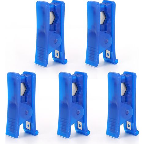 5 Pièces Coupe-Tube PTFE avec Lame Acier Inox et Ressort pour Imprimante 3D (1/5)