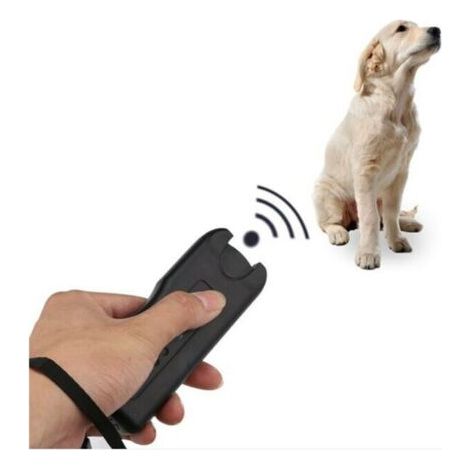 Ultraschall-Hundeabwehrgerät, tragbares 3-in-1-Antibellgerät, Hundeabwehrmittel, LED-Bellcontroller für den Außenbereich, Antibellgerät für kleine und große Hunde. FLITI