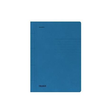 Falken Schnellhefter 80000201 A4 250g/m² Manila-RC-Karton blau (1/3)
