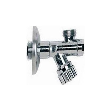 ROBINET DE LAVABO AVEC FILTRE À VIS Dimensions : 1/2x3/8