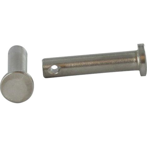 Goupille Tête plate 12X55 Percée 3 Inox A4-1 pièce (1/5)