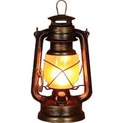 Faroles LED para exteriores, paquete de 2 faroles de jardín retro con control remoto -FA-