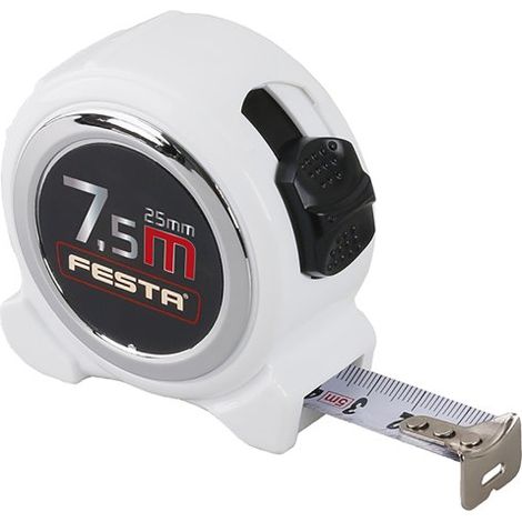 FESTA Nastro metrico 7,5mx25mm BIANCO 11260.01 (1/3)