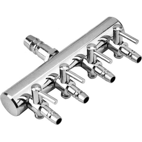 Aquarium-Luftdiffusor – Edelstahl – Für 4/8-mm-Luftpumpen (1/5)