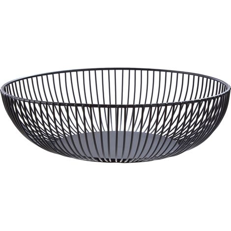 Premier Housewares Fruit Bowl with Matte Black Frame (1/2)